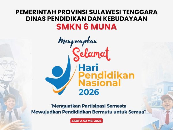Simfoni Keberagaman di SMKN 6 Muna: Peringatan Hardiknas 2026 Usung Semangat "Pendidikan Bermutu untuk Semua"