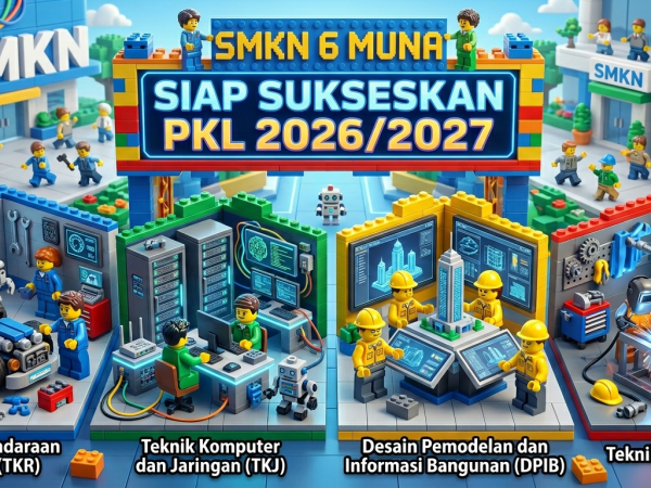 Persiapkan Generasi Siap Kerja, SMKN 6 Muna Gelar Sosialisasi dan Musyawarah PKL Tahun Ajaran 2026/2027