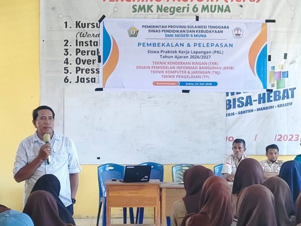 Siap Terjun ke Dunia Kerja, 144 Siswa Ikuti Pembekalan dan Pelepasan PKL TA 2026/2027